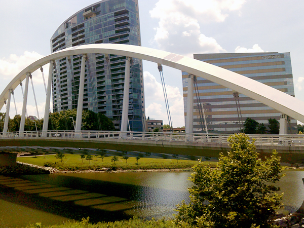 The Main Street Bridge in Columbus, Ohio